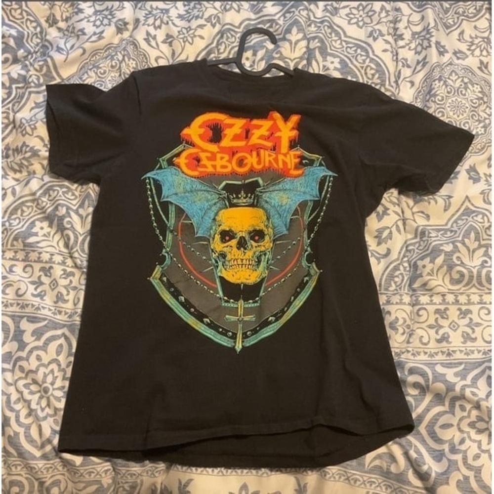 Ozzy Osbourne Crowned Skull Tshirt
